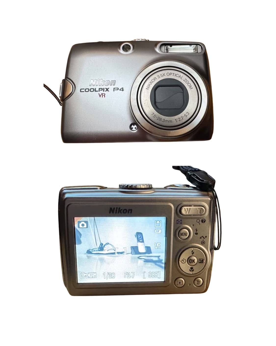 니콘 쿨픽스 P4 NIKON COOLPIX P4 디지털카메라 디카 상품이미지5