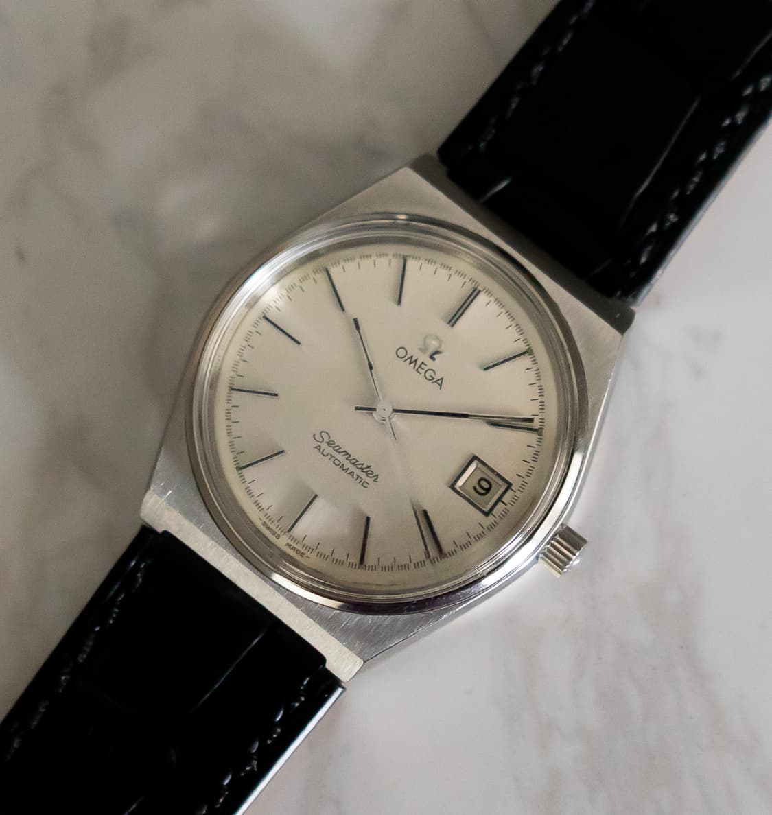 오메가 씨마스터 뻐뻐시 데이트 오토매틱 빈티지 시계 상품이미지2