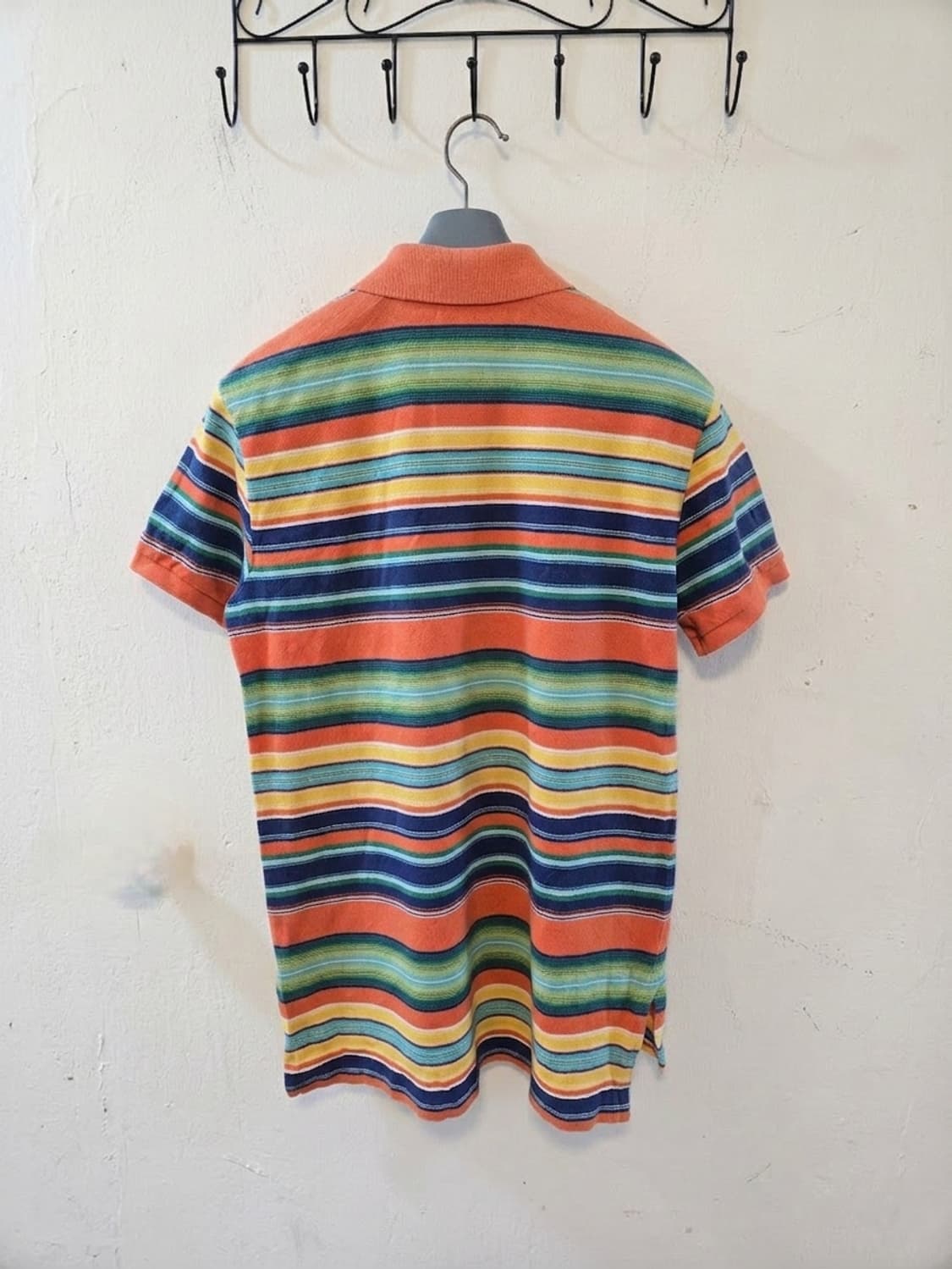 폴로 랄프로렌 스트라이프 카라 티셔츠 S 상품이미지2