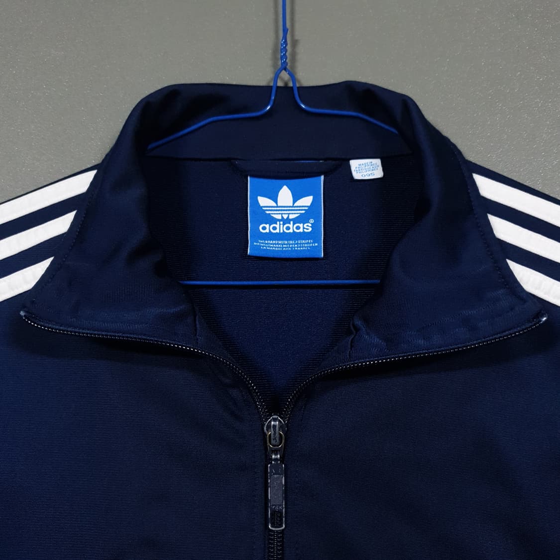 M) 아디다스 희귀 유로파 파이어버드 트랙탑 져지 자켓 네이비 95 상품이미지6