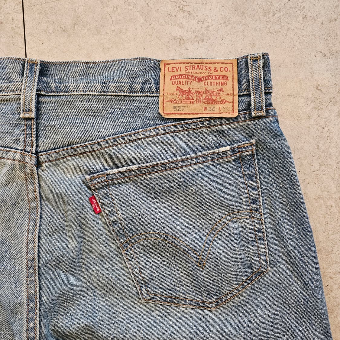 리바이스 527 붓츠컷 데님팬츠 청바지 상품이미지2
