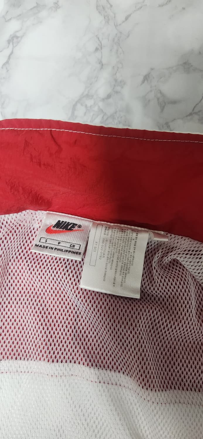 나이키 90s 흰빨 바람막이 오버핏 올드스쿨 자켓 상품이미지6