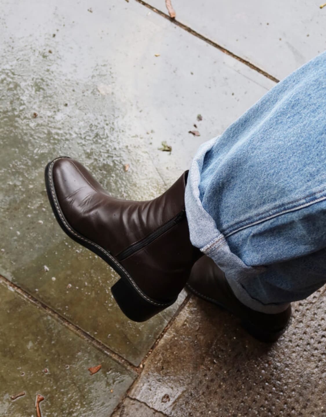 누트 소쟌 콜라보 앵클 부츠 상품이미지1