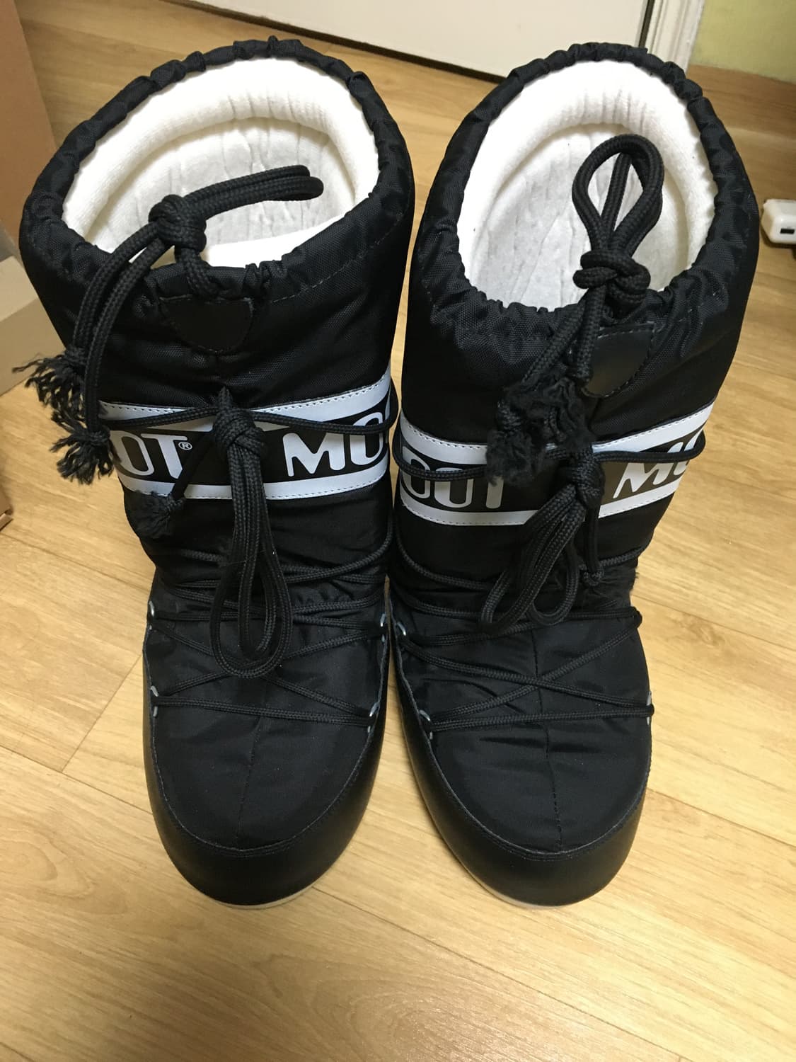 문부츠 아이콘 나일론 부츠 블랙 39-41 상품이미지2