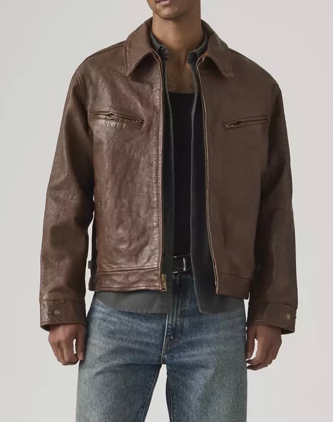 리바이스/레더 자켓 /L(105~110) /새상품 상품이미지1