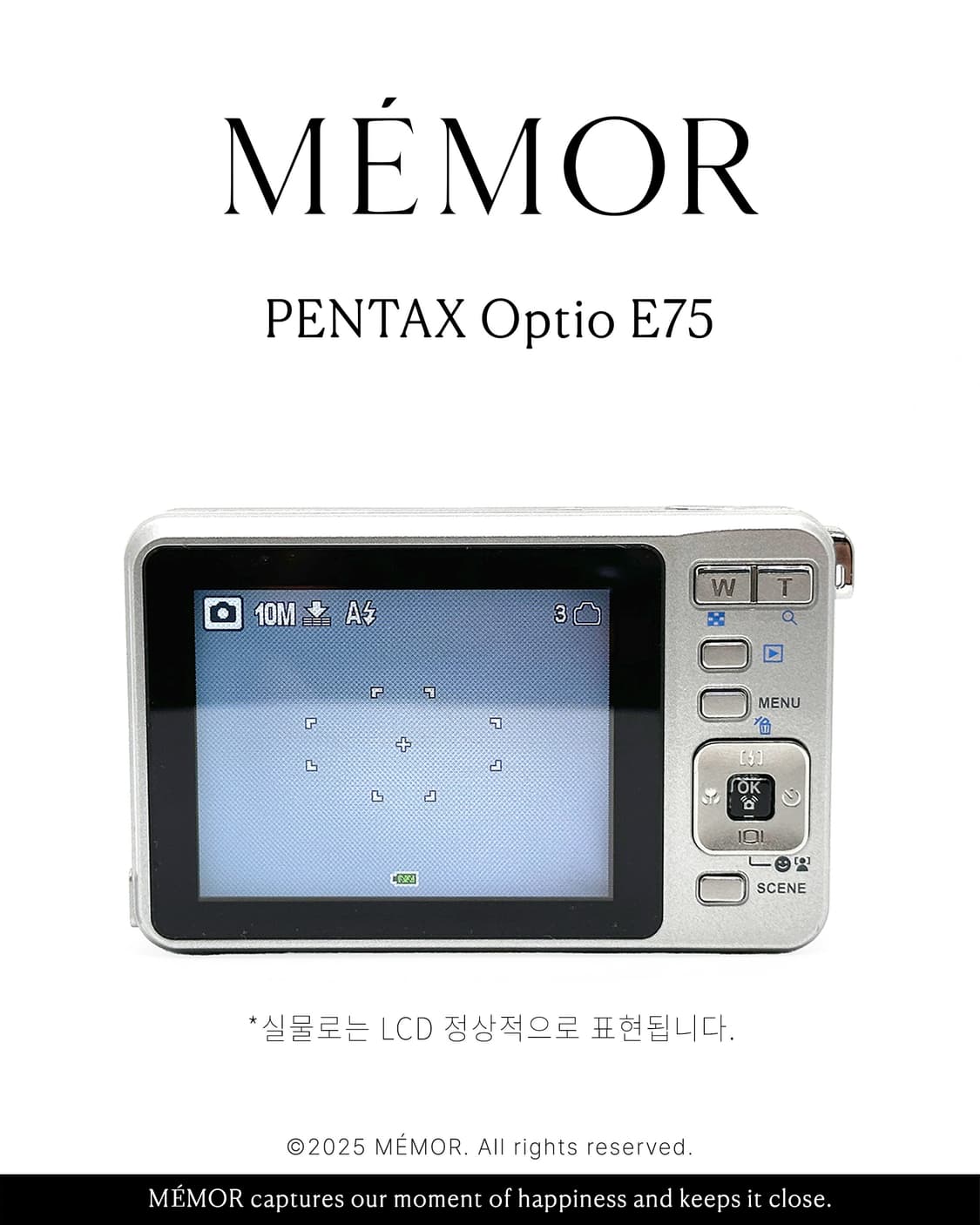 입문자추천/뽀용작례🌸PENTAX Optio E75 펜탁스 디카 카메라 상품이미지5