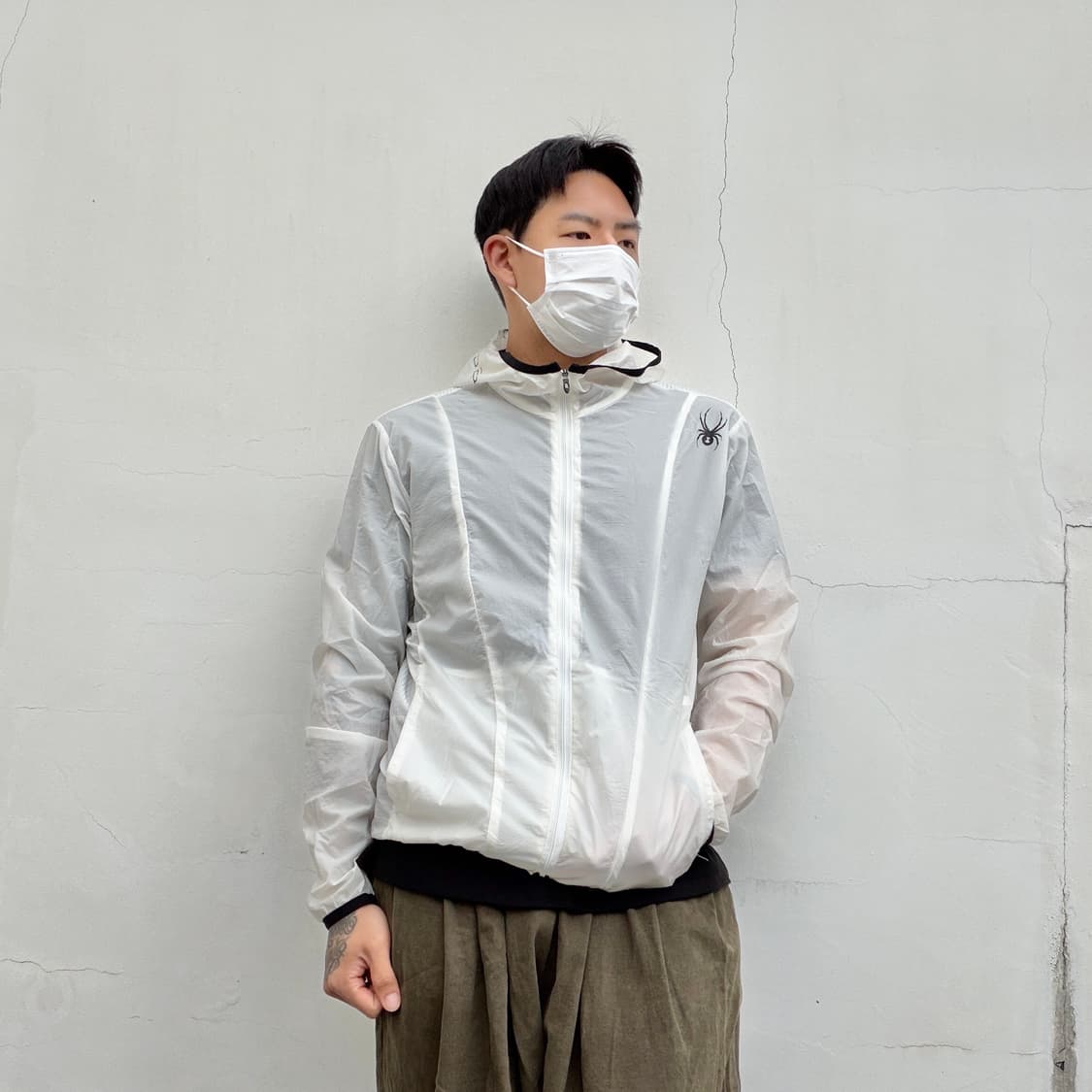 XL)스파이더 초경량 메쉬 바람막이 상품이미지1