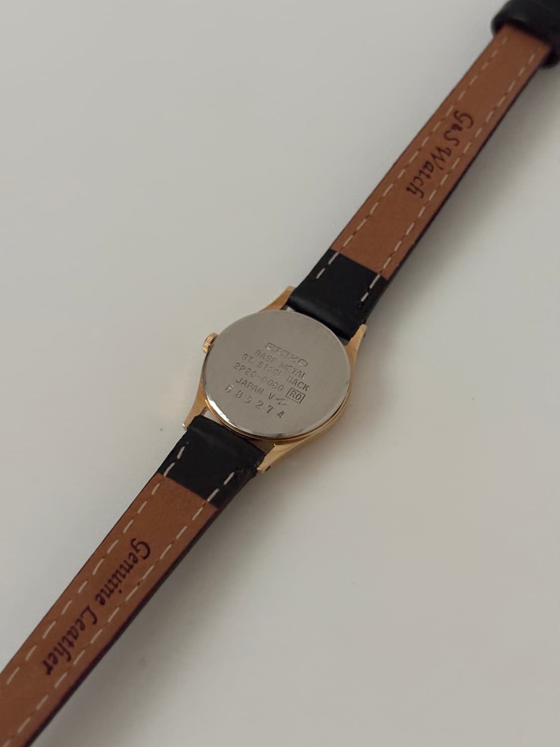 1980s Gold Mini Ladies Quartz(Deadstock) 상품이미지7