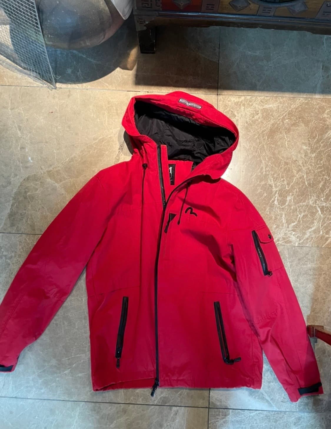 에비수 바람막이 자켓 m/xl 상품이미지1