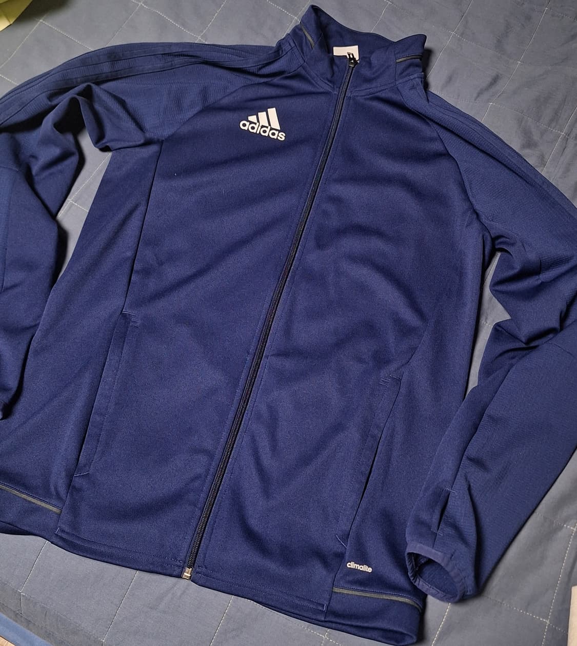 아디다스 트랙탑 져지 네이비색 상품이미지2