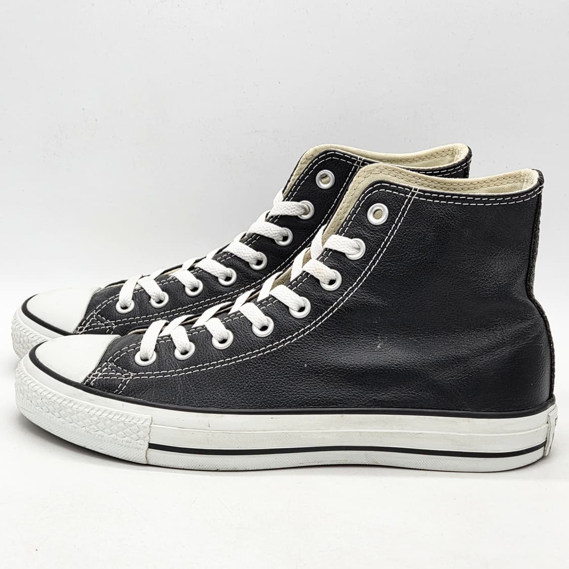 컨버스 레더 아이로봇 척 테일러 올스타 하이 블랙 (260) 상품이미지1