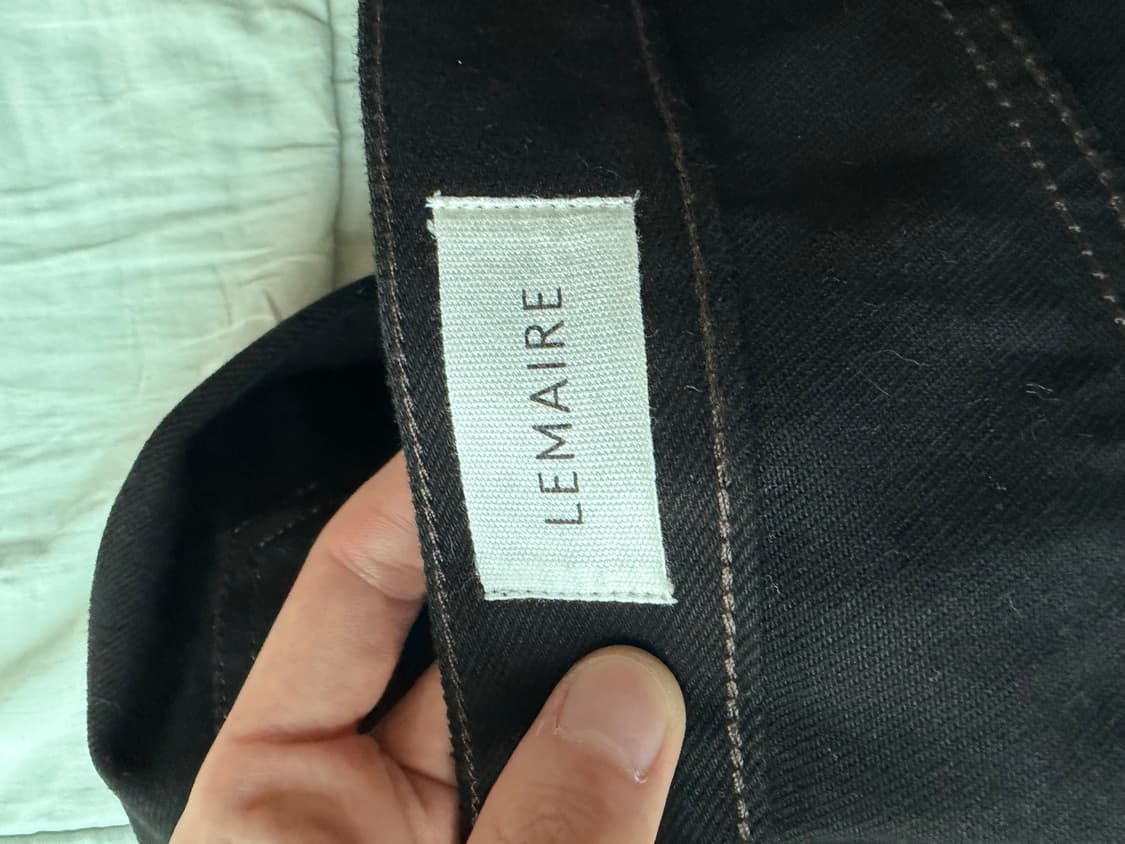 [52] 르메르 심리스 데님 진 블랙 상품이미지3