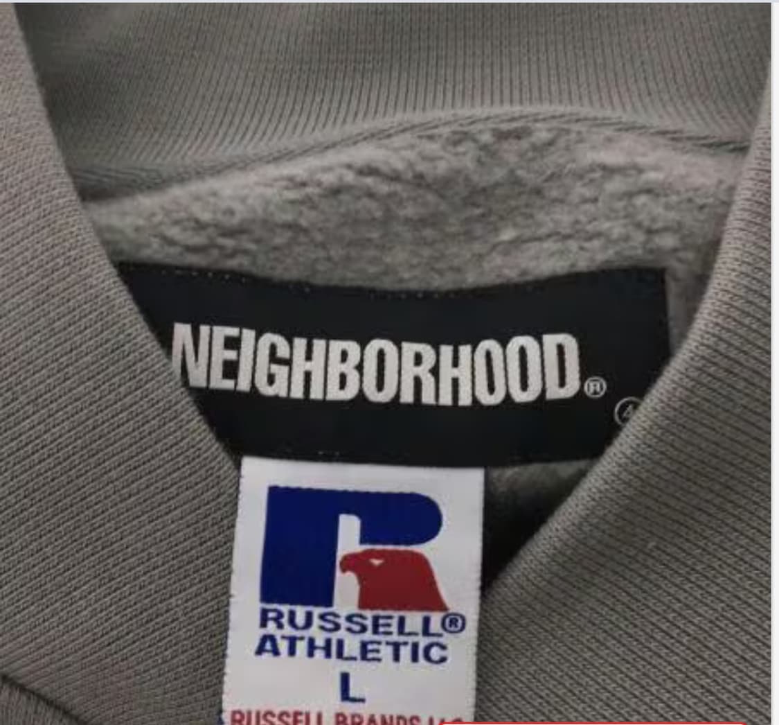 네이버후드x러셀 애슬레틱 베이스볼 자켓 상품이미지3