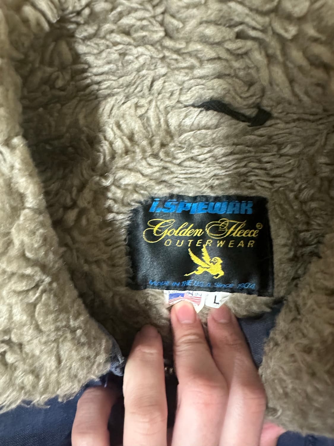 80s 스피왁 골든플리스 n-1 덱 자켓 L usa 상품이미지4