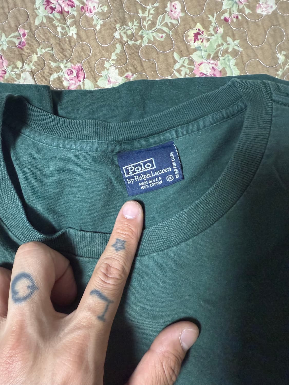 폴로 빈티지 반팔 made in USA  상품이미지2
