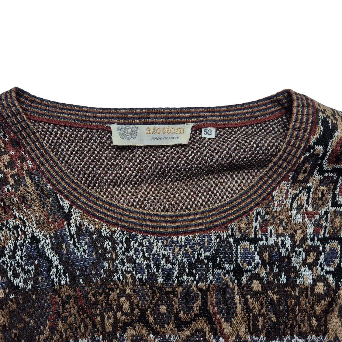 [XL] 아테스토니 패턴니트 Italy 상품이미지5