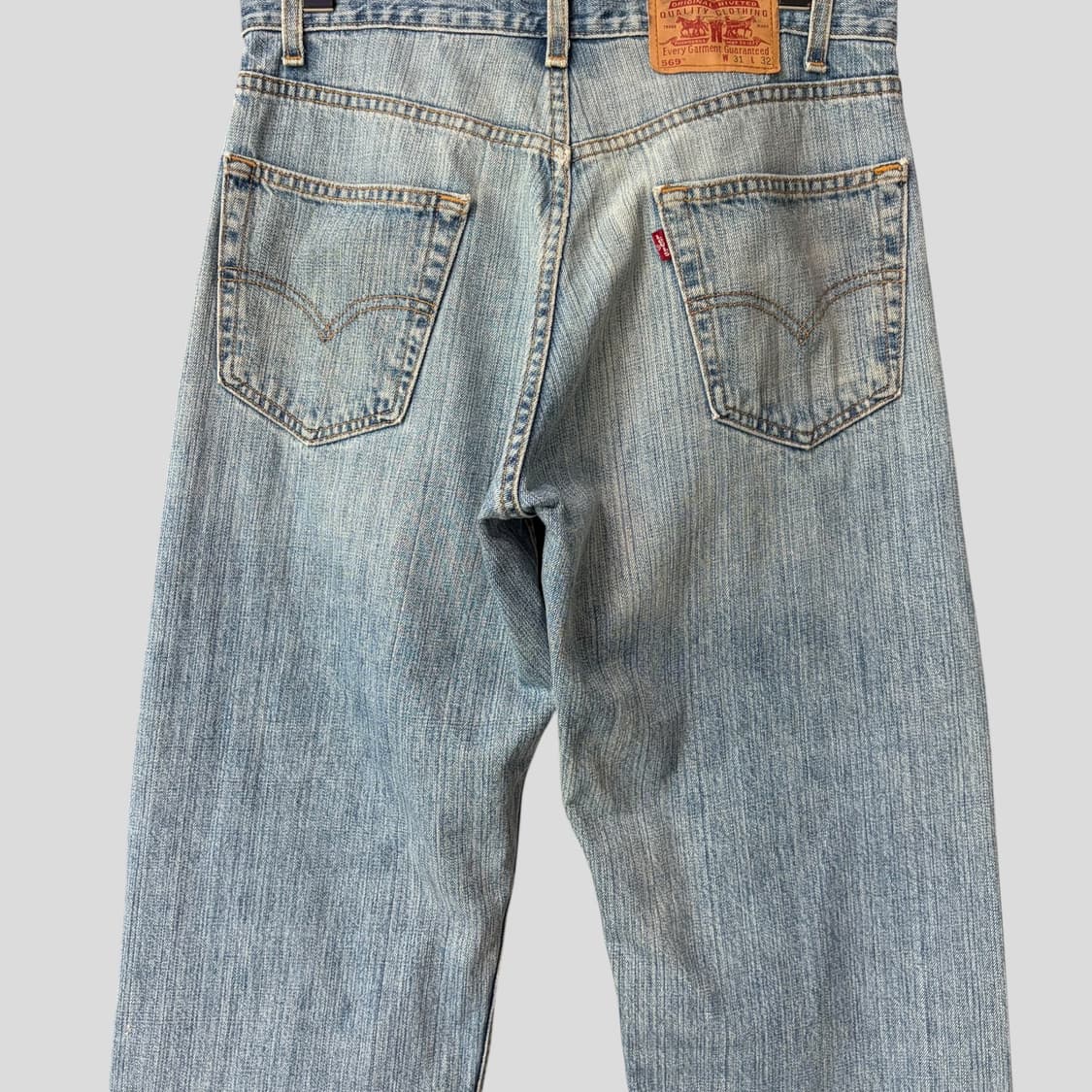 (31)00s 리바이스569 루즈 스트레이트 데님 청바지 상품이미지6