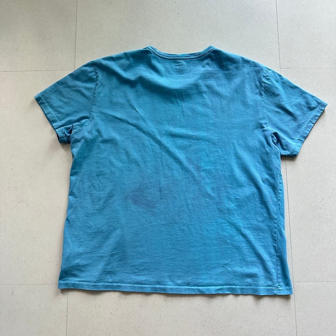 폴로 랄프로렌 반팔 티셔츠 XL 블루 상품이미지7