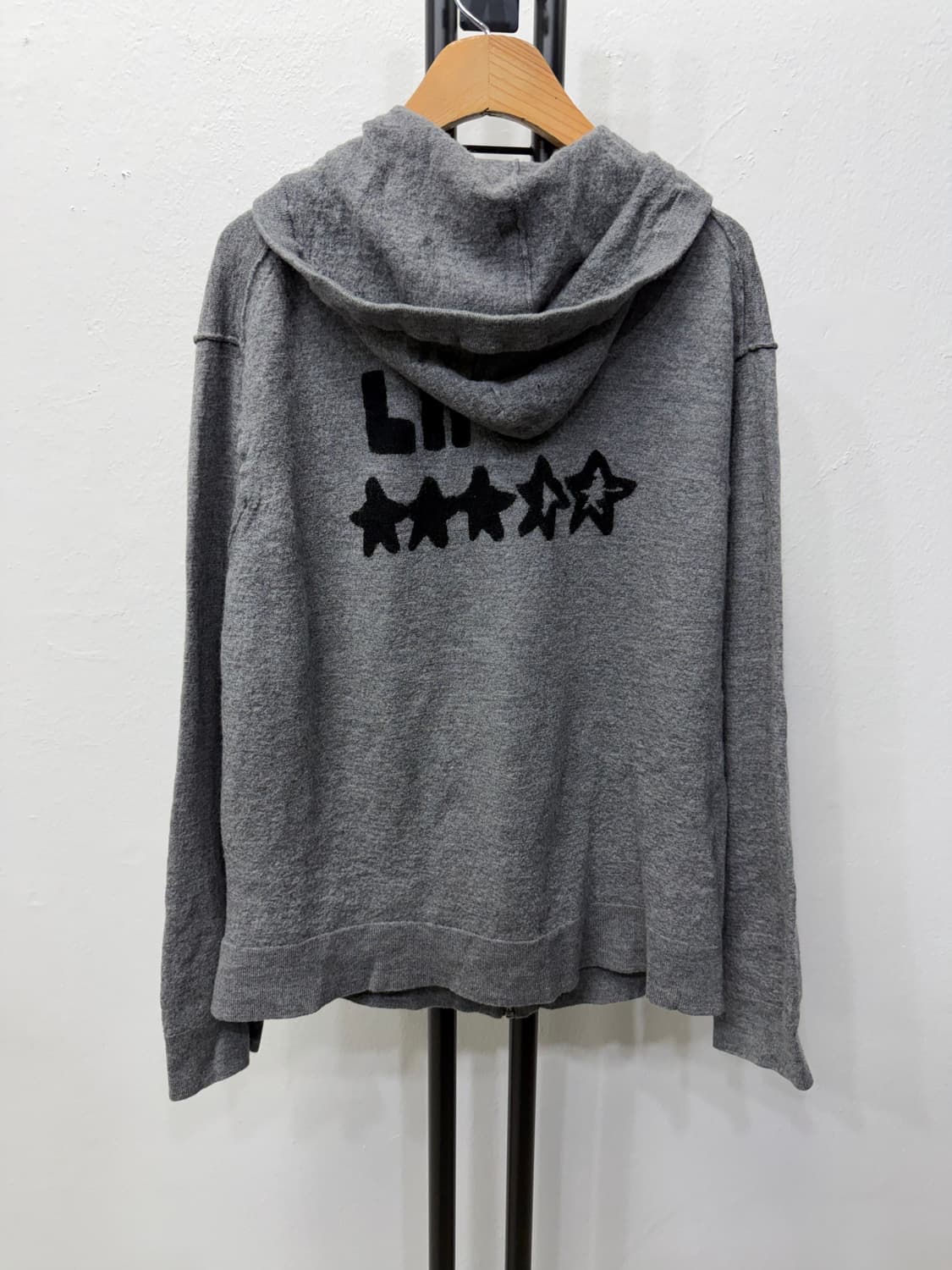 정품) 쟈딕앤볼테르 메리노울 니트 집업 XL 상품이미지4