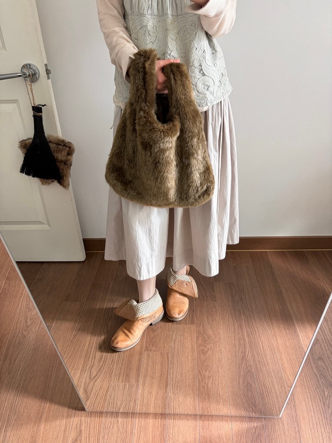 fur tote bag 상품이미지4