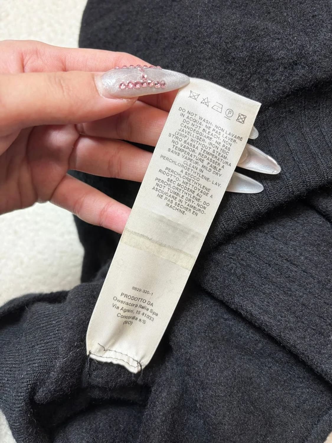 릭오웬스 17FW 캐시미어 블루종 자켓 PN6618 상품이미지7