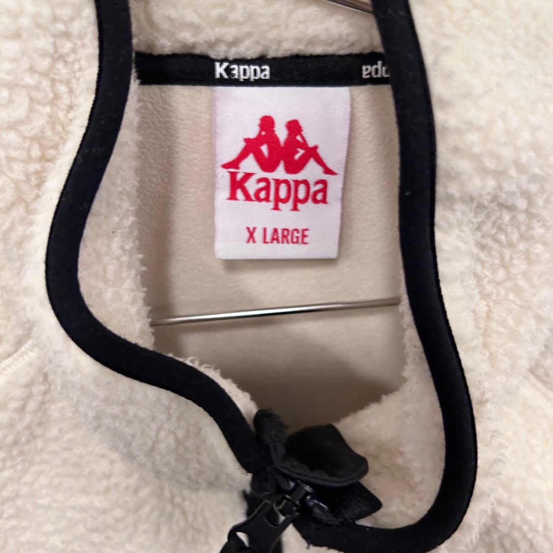 카파 러버와펜 오버핏 뽀글이 플리스 상품이미지3