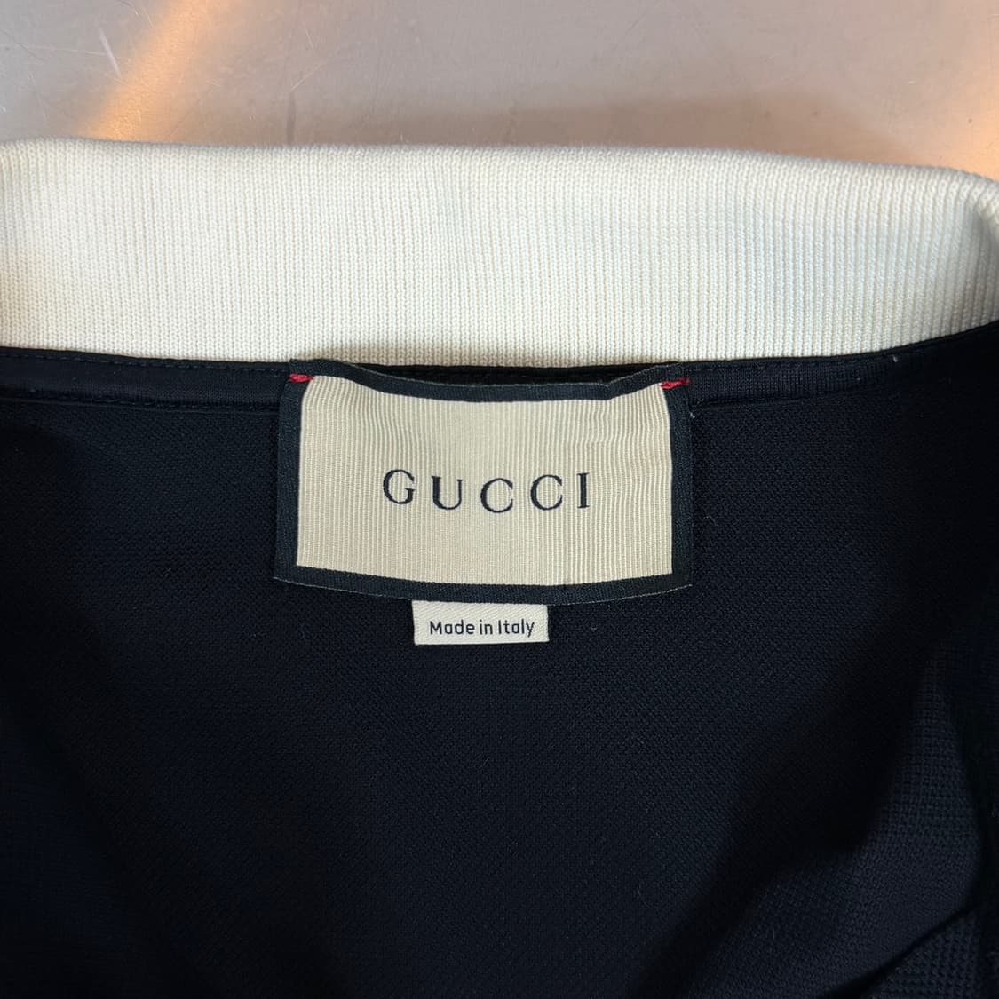 [리오브] 구찌 GG 인터로킹 스트라이프 카라티셔츠 상품이미지4