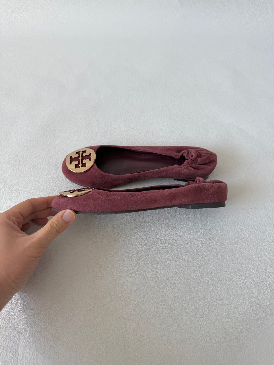 [7M, 240]토리버치(TORY BURCH) 스웨이드 플랫슈즈 상품이미지2