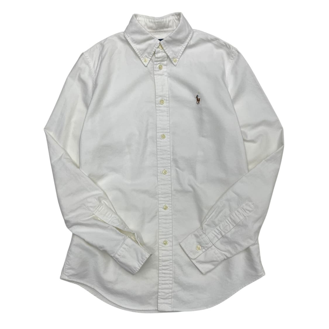폴로 랄프로렌 브라운포니 화이트 셔츠 S 상품이미지2