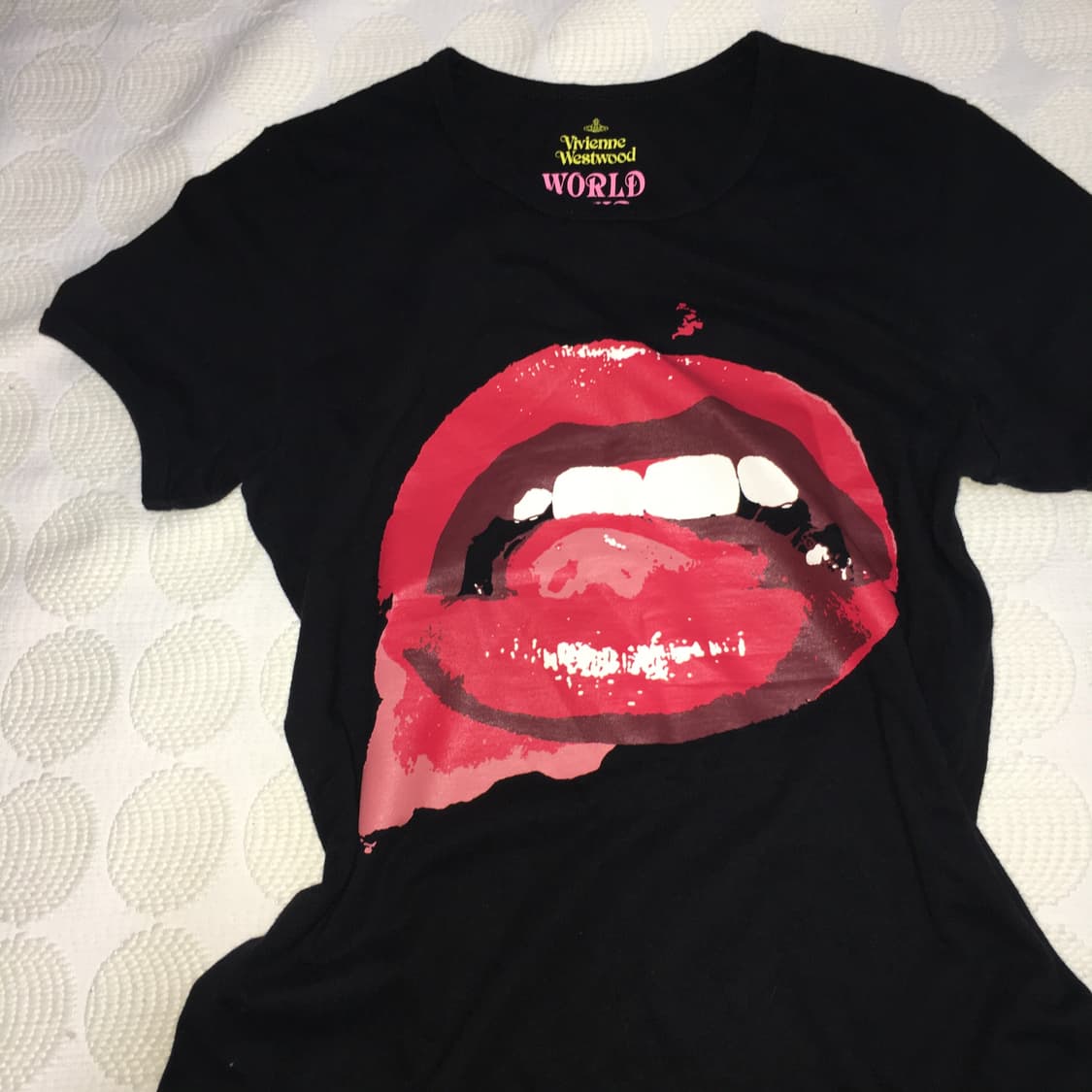 vivienne westwood red lip T-shirt 상품이미지2
