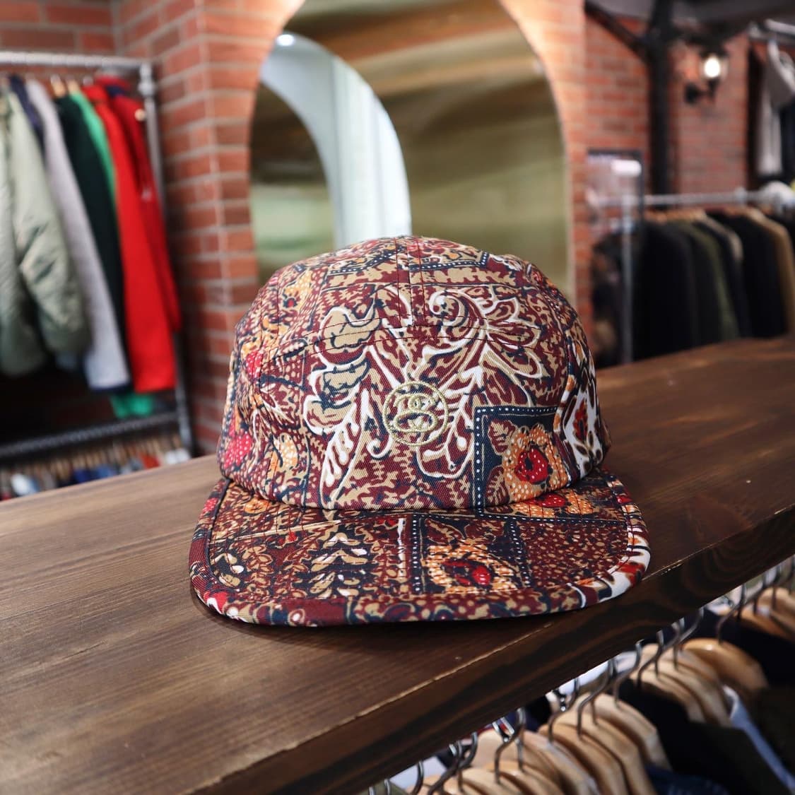 스투시 캠프캡 상품이미지1