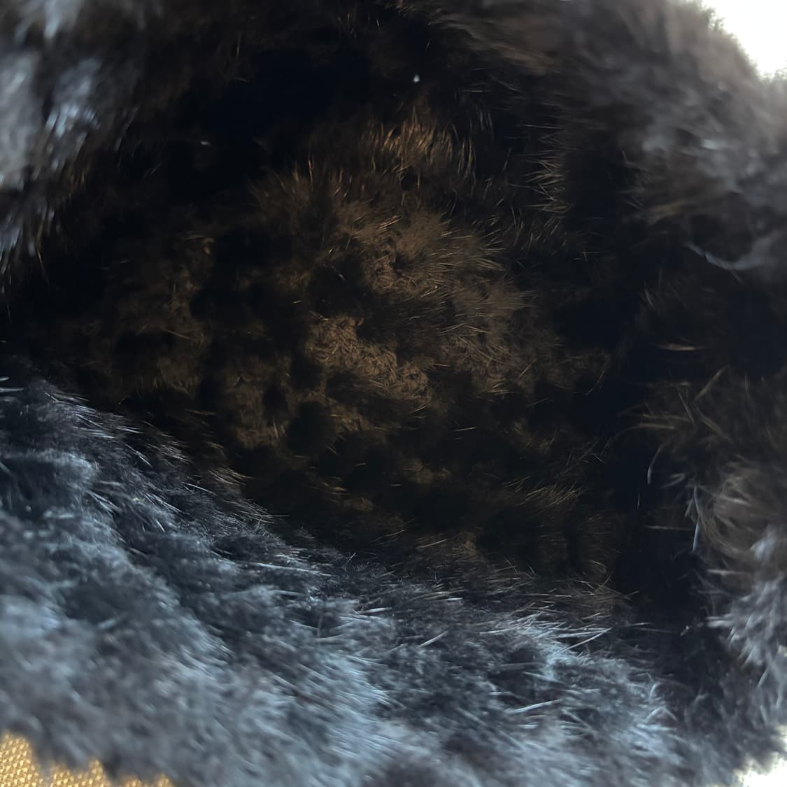 블랙 밍크 비니 Hat 상품이미지6