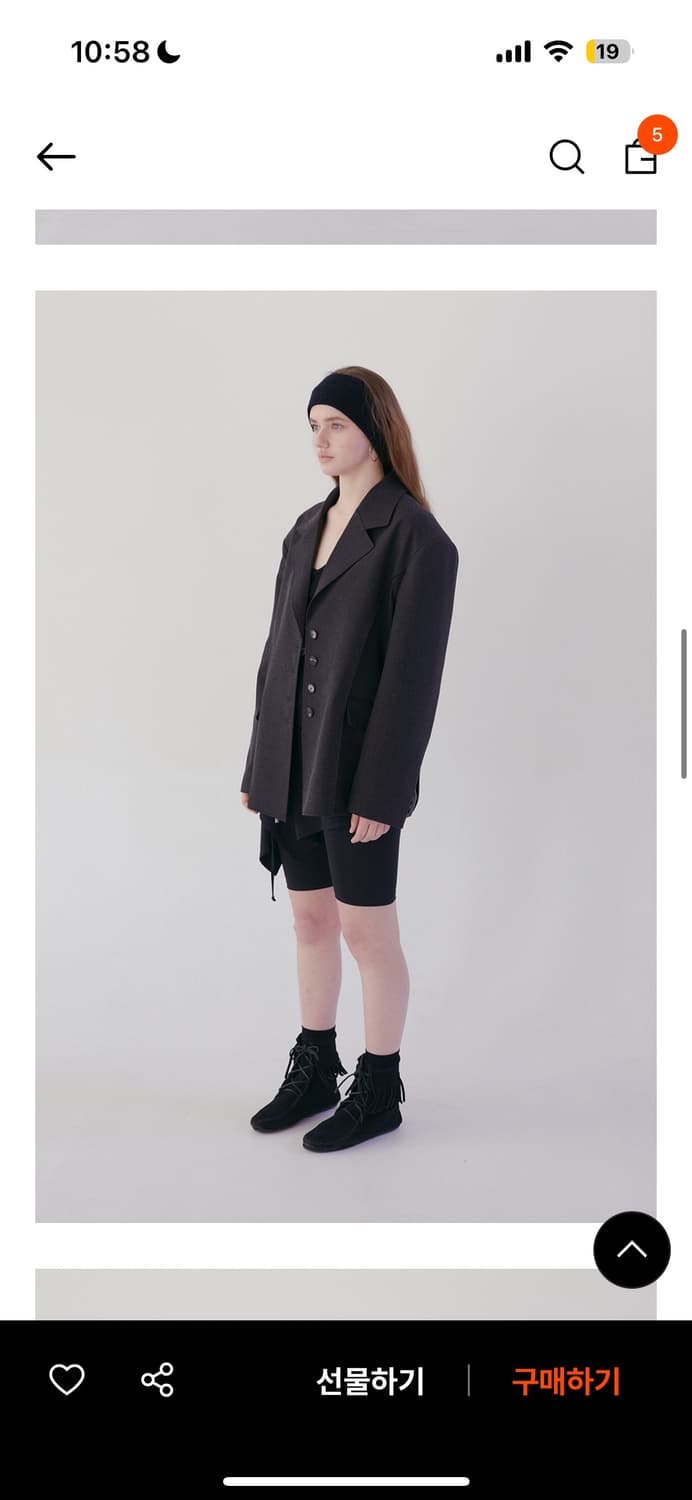 소프트 서울 OVERFIT SINGLE JACKET 상품이미지2