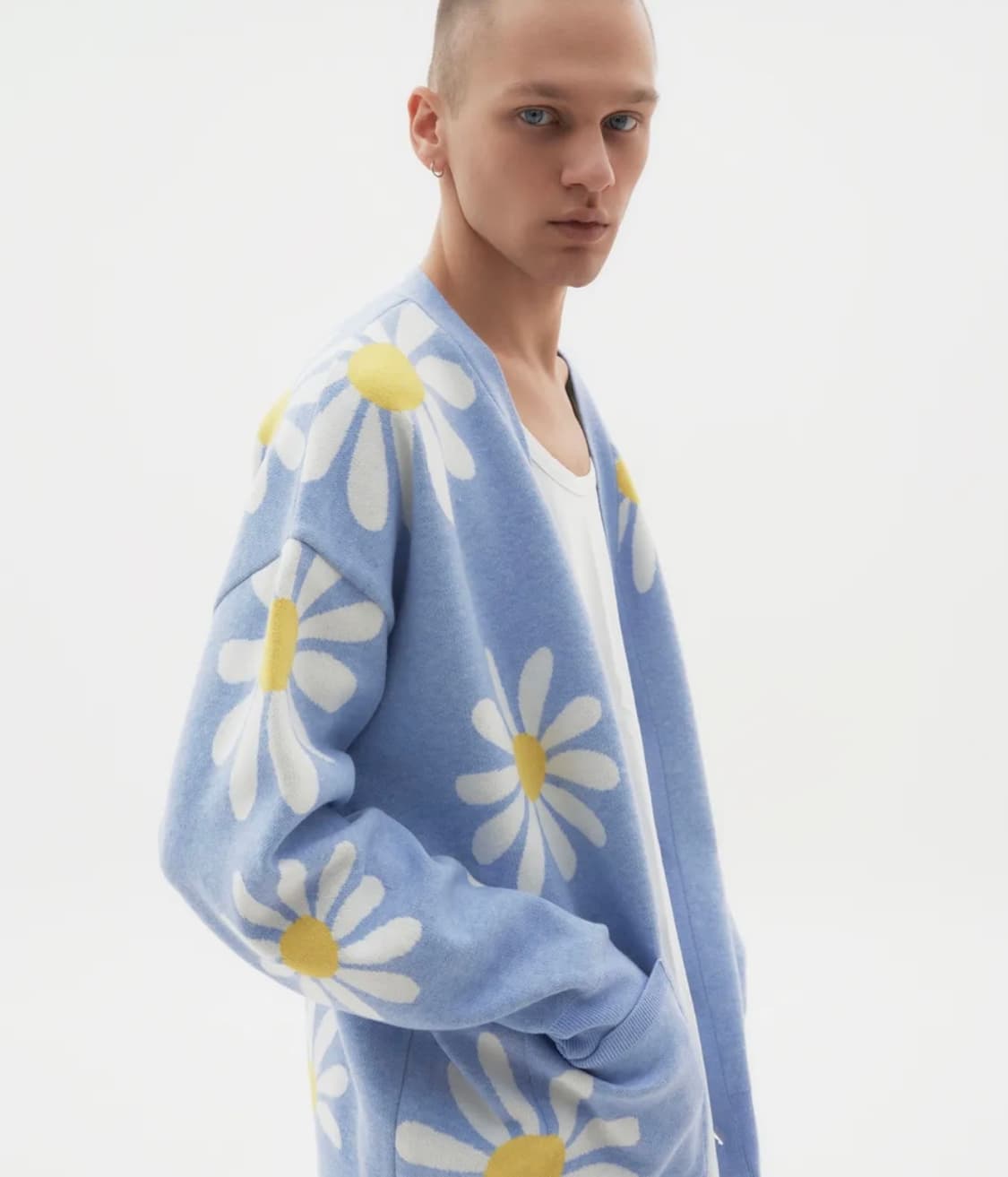 테이크이지 플라워 가디건 봄 가디건  상품이미지5