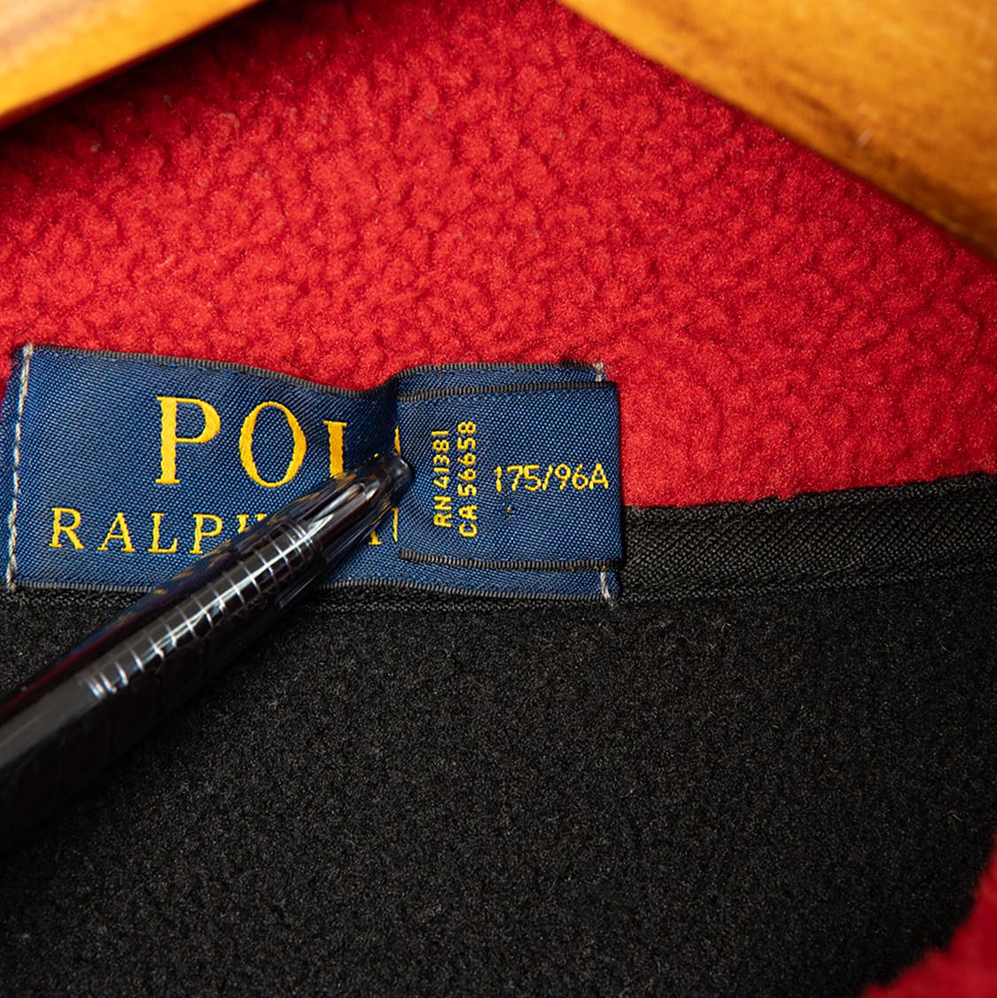 [M] 폴로 랄프로렌 성조기 플리스 풀오버 블랙 MT-1314  상품이미지8