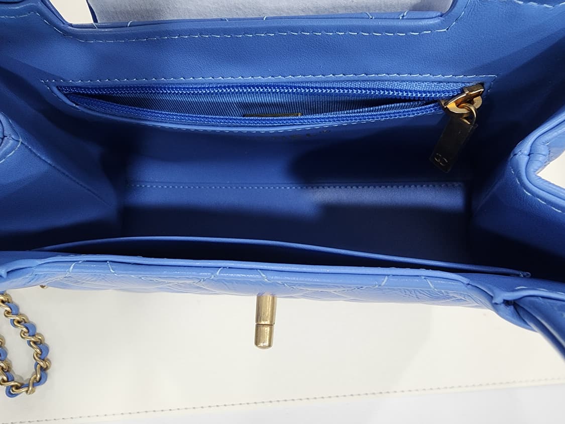 샤넬 캘리백 블루  상품이미지5