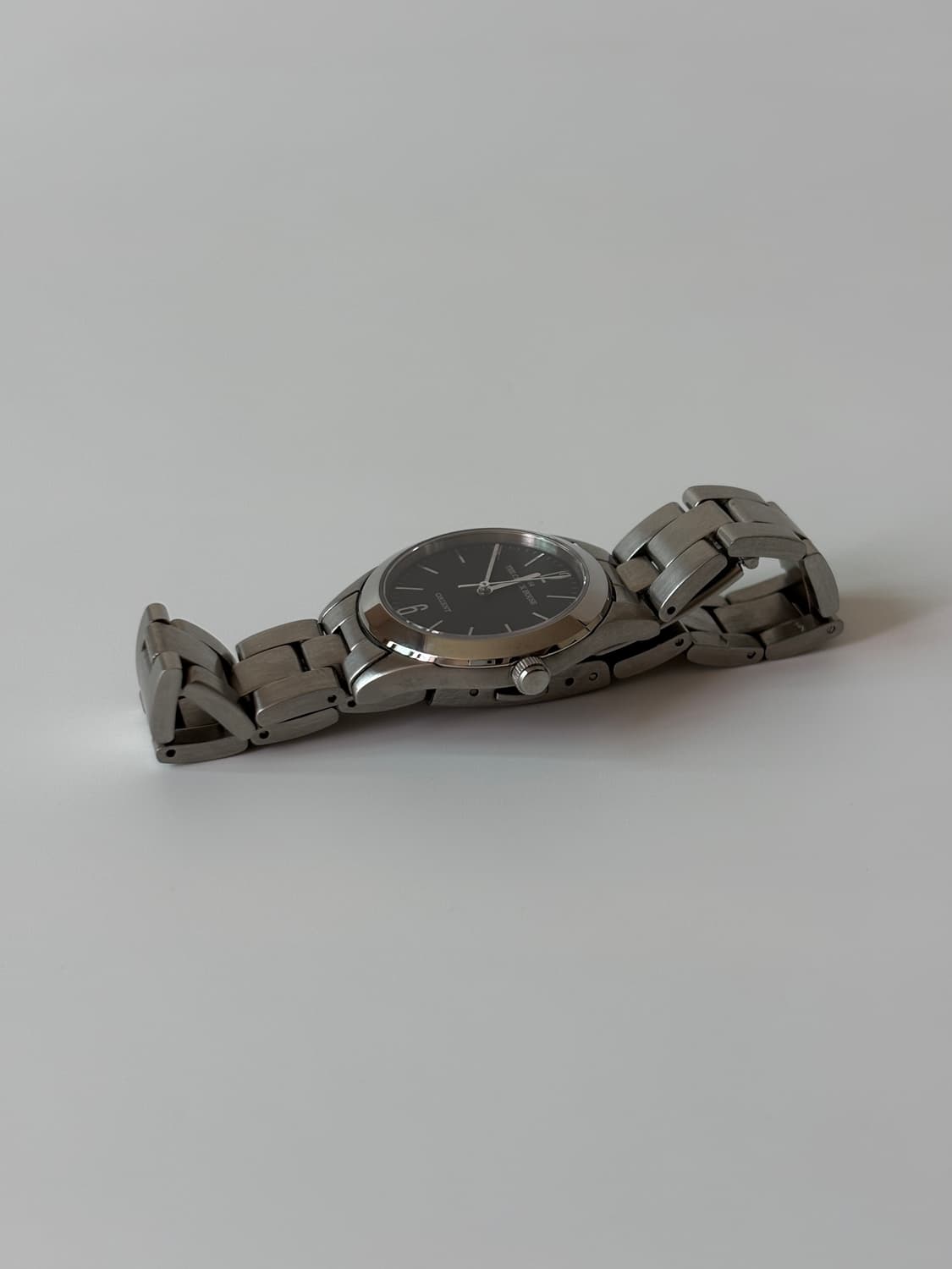 1990s Black Dial Silver Ladies Quartz  상품이미지4