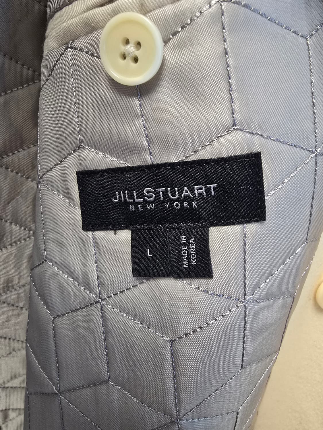 질스튜어트뉴욕 아이보리코트 상품이미지5