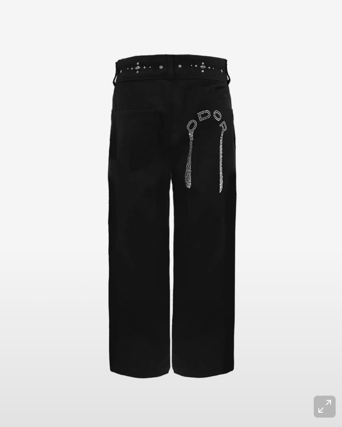 오도어 크리스 스터드 팬츠 3 상품이미지1