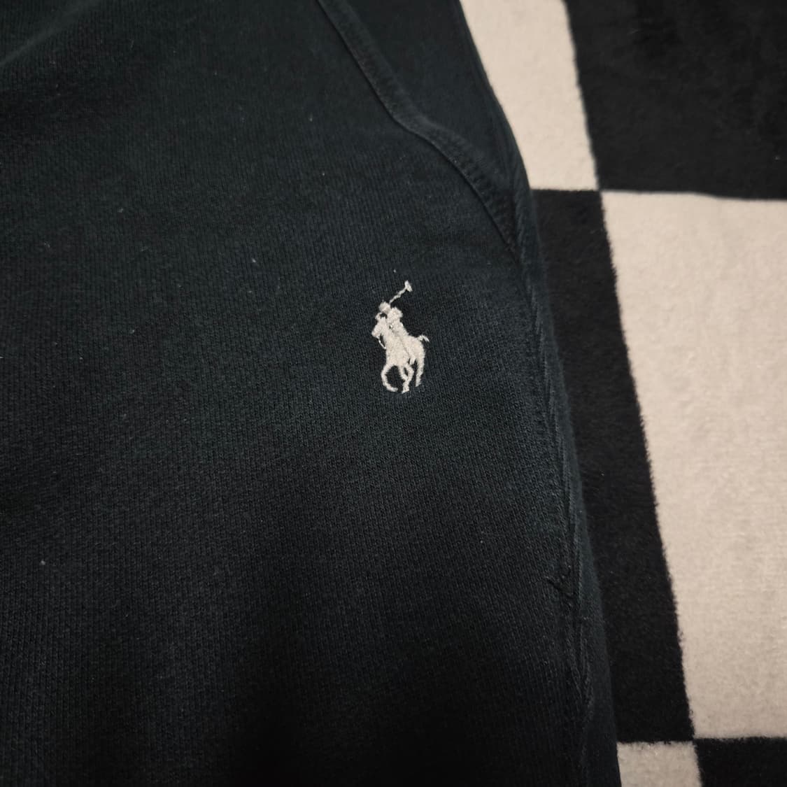 M 폴로랄프로렌 스웻 팬츠 블랙 상품이미지2