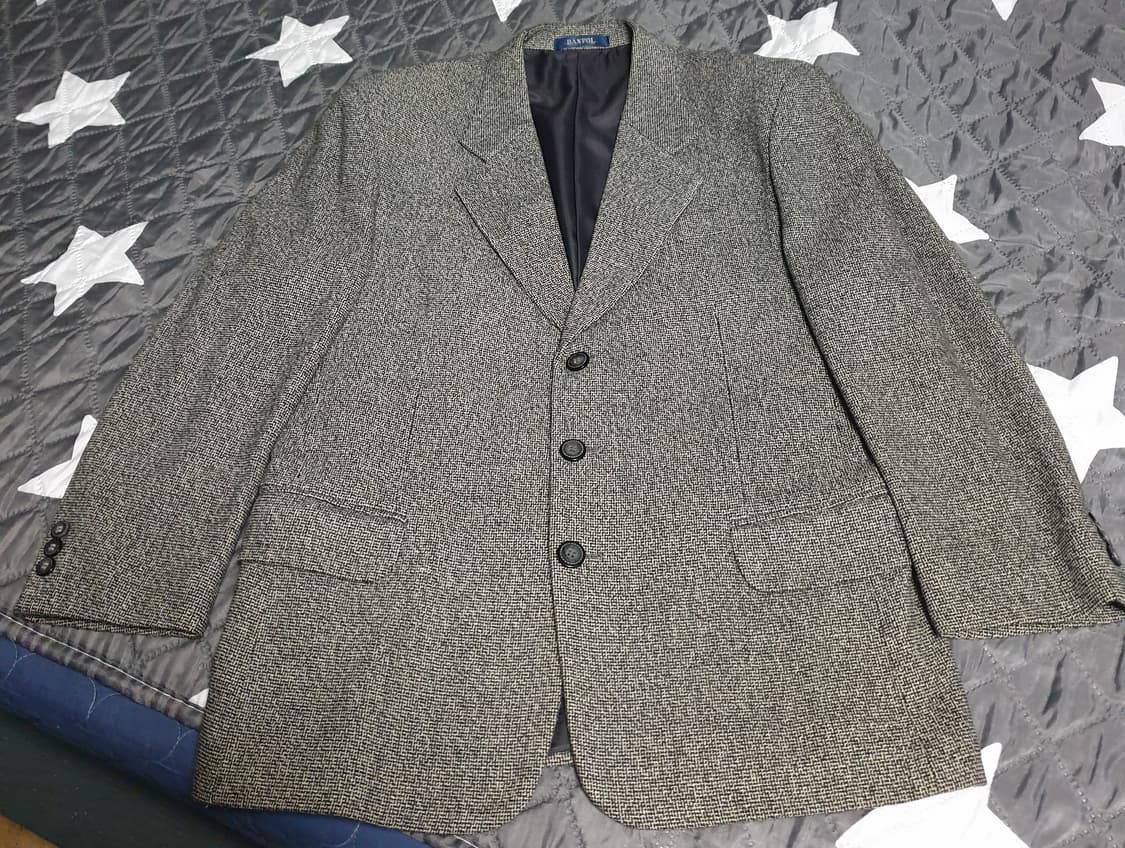 덴폴 빈티지 클래식 울 수트셋업+베스트 그레이 (M) 상품이미지2