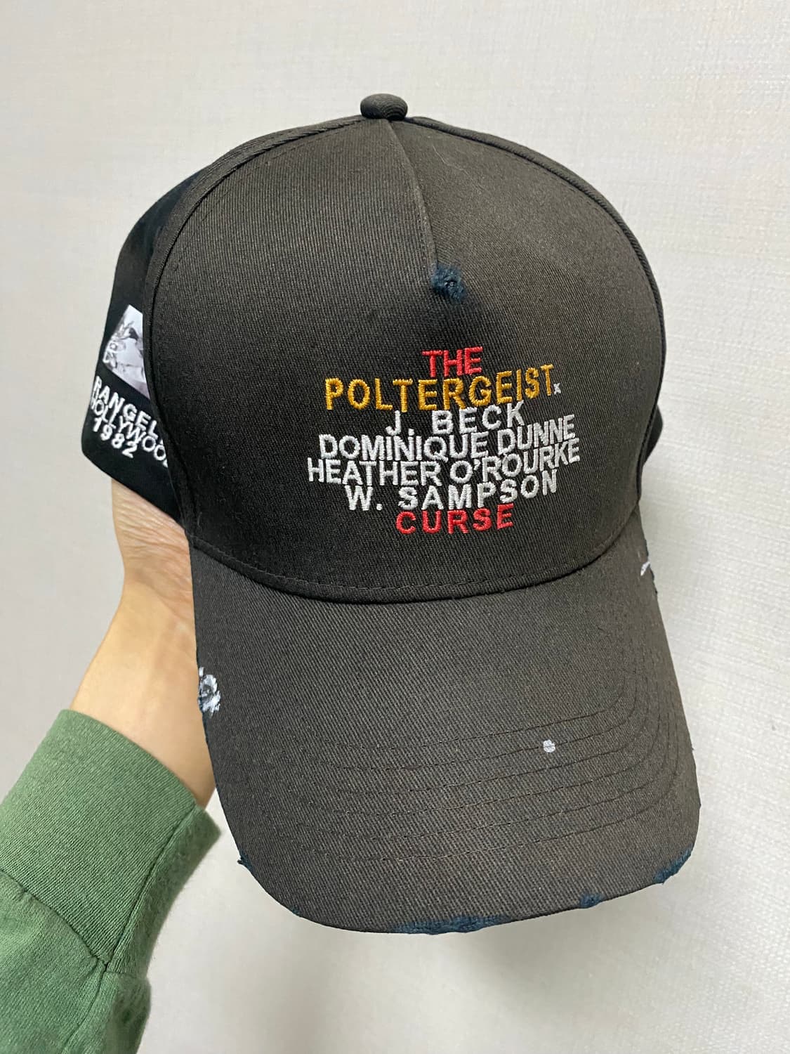 BTS슈가) 팔리 할리우드 폴터가이스트 볼캡 상품이미지2