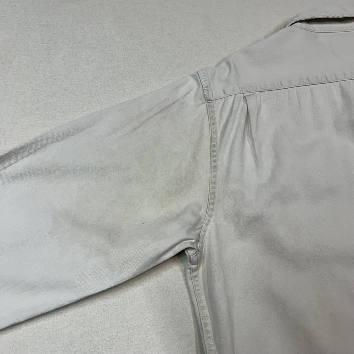 L) Wrangler 랭글러 투포켓 워크웨어 코튼 셔츠 크림 아이보리 상품이미지8