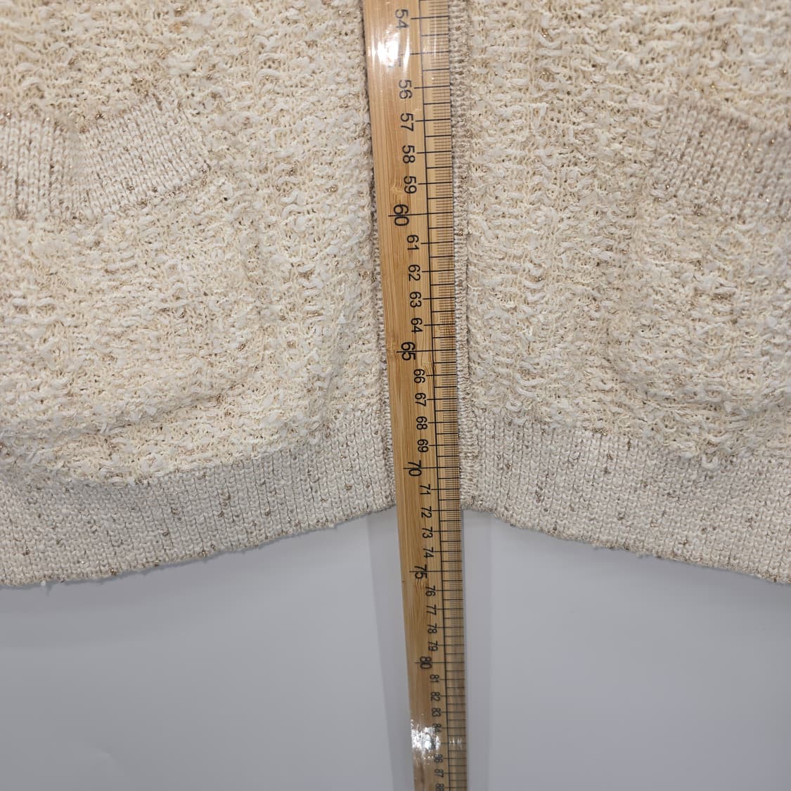 SJ WANI 아이보리 니트 조끼 100 [B40399] 상품이미지6