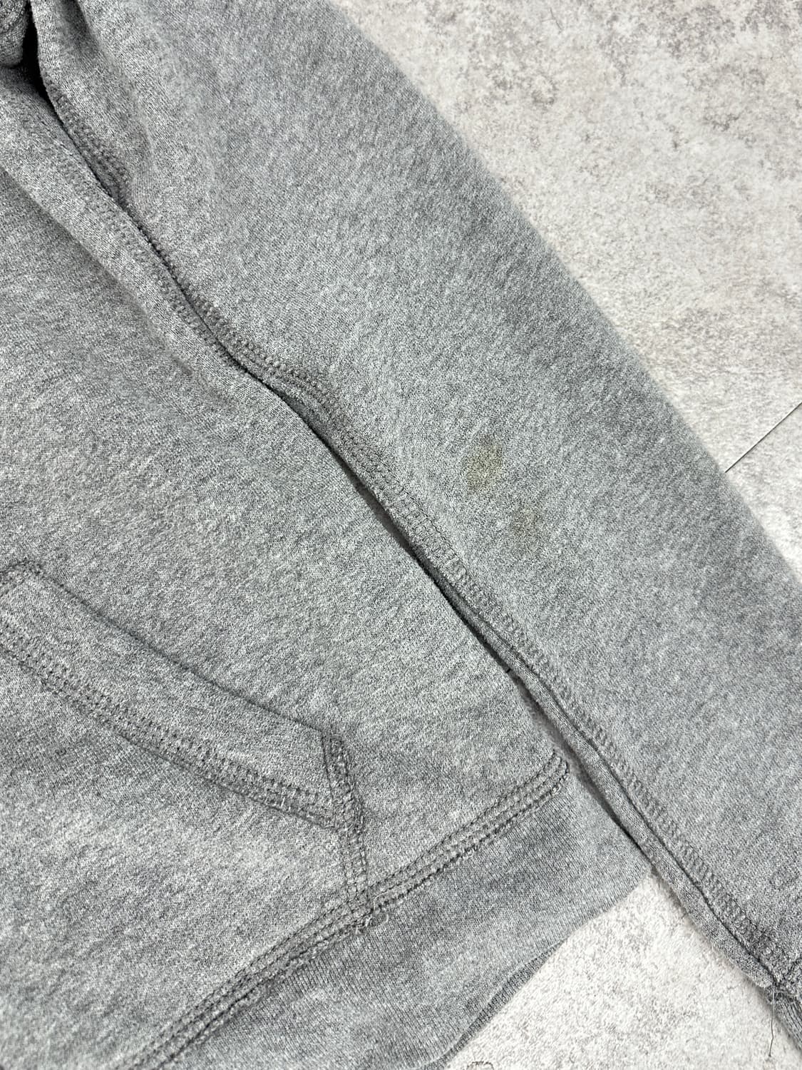 Abercrombie & Fitch hood zip up y2k gray 상품이미지3