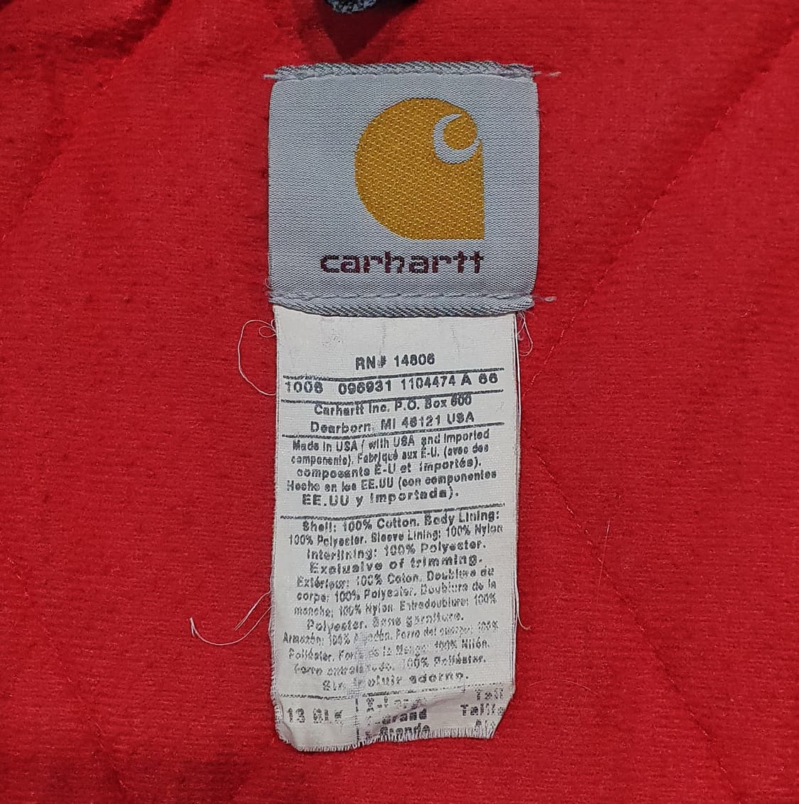 칼하트 산타페 j13 blk 페이드 XL (110 이상) 상품이미지8