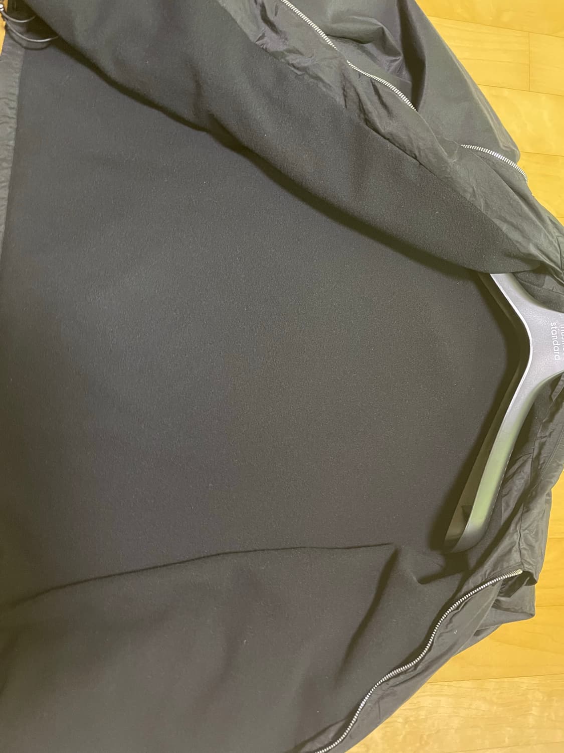 아프레쎄 25aw 실크 타페타 코치 자켓 블랙 1사이즈 상품이미지6