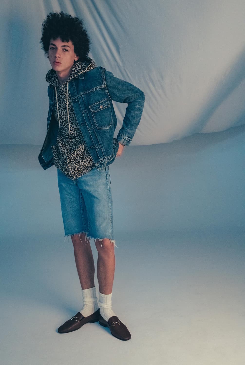 마인데님 22SS 셀비지 데님 쇼츠 상품이미지8