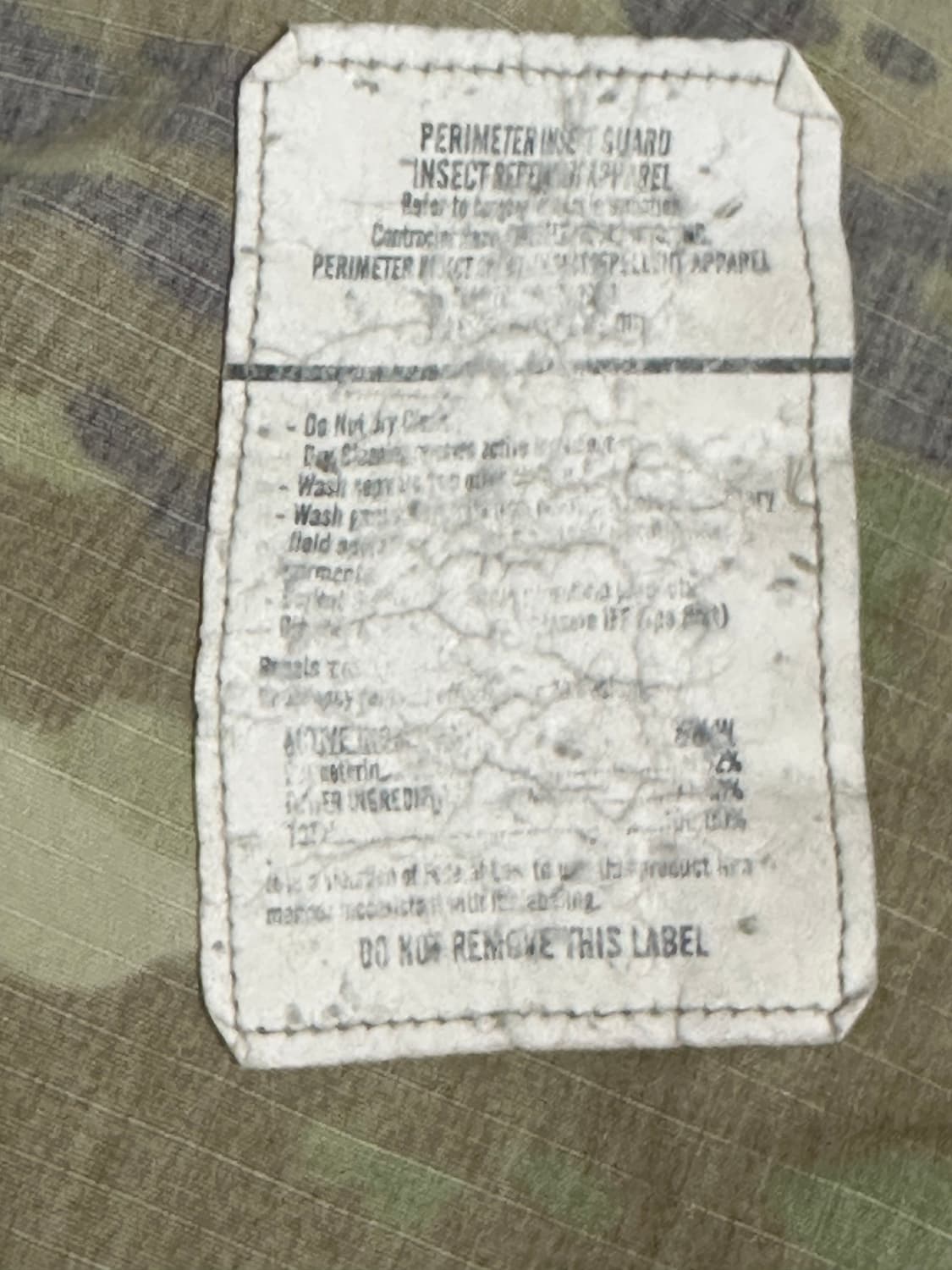 미군 OCP 멀티캠 전투복 상의 (L/XL) (XL) 상품이미지10