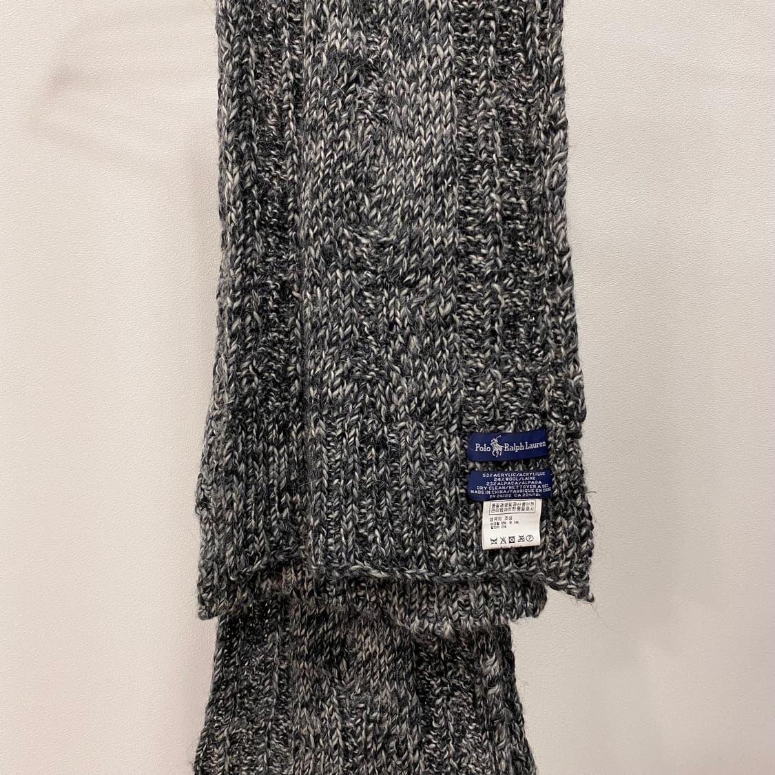 폴로 랄프로렌 알파카 울 머플러 상품이미지3